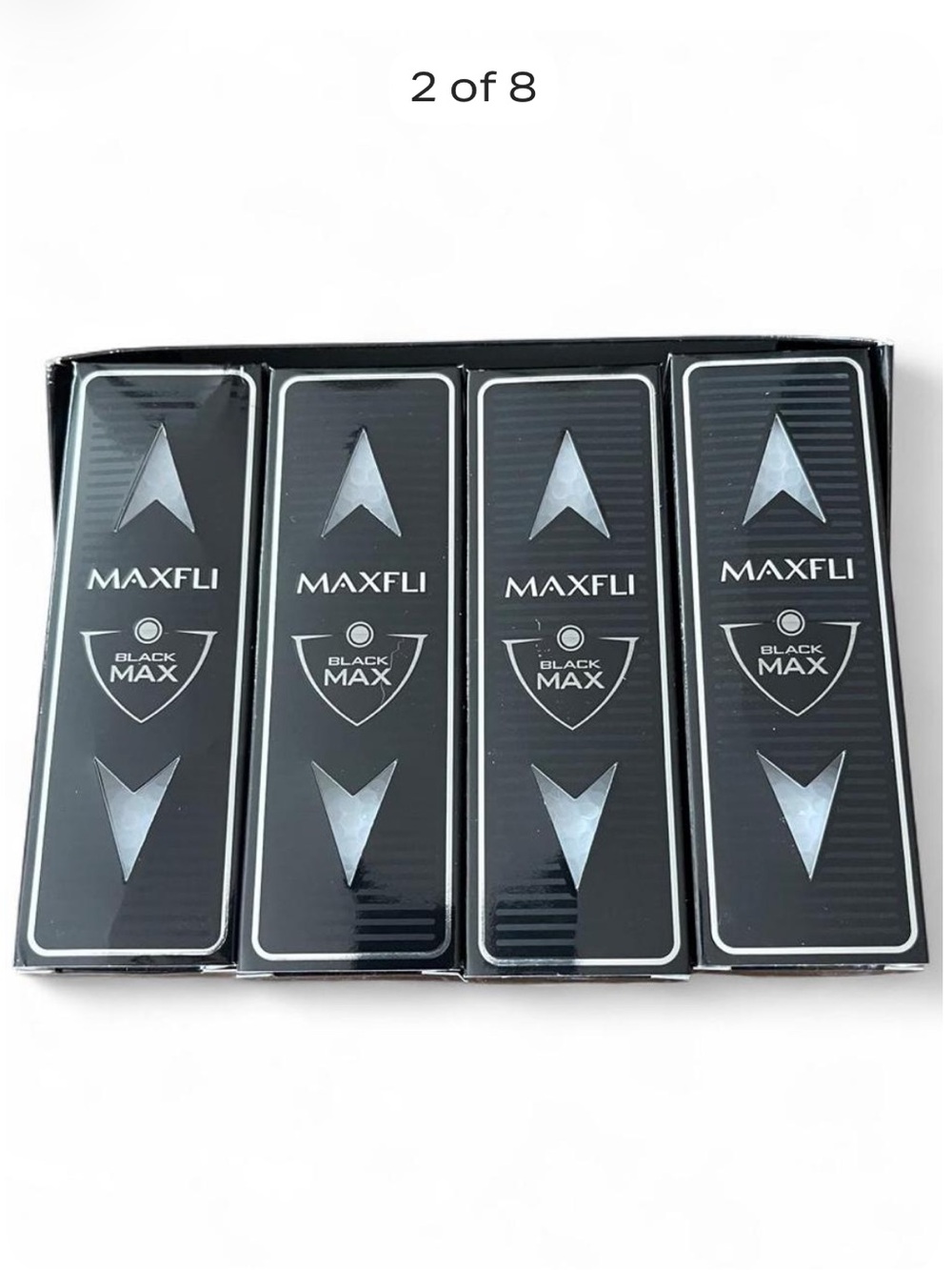Vintage Maxfli Black Max Golf Balls